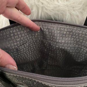 kate spade Bags - Kate Spade Silver Sparkly Tote kate spade Bags - Kate Spade Silver Sparkly Tote